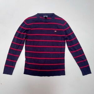 VINTAGE POLO JEANS STRIPPED KNIT SWEATER